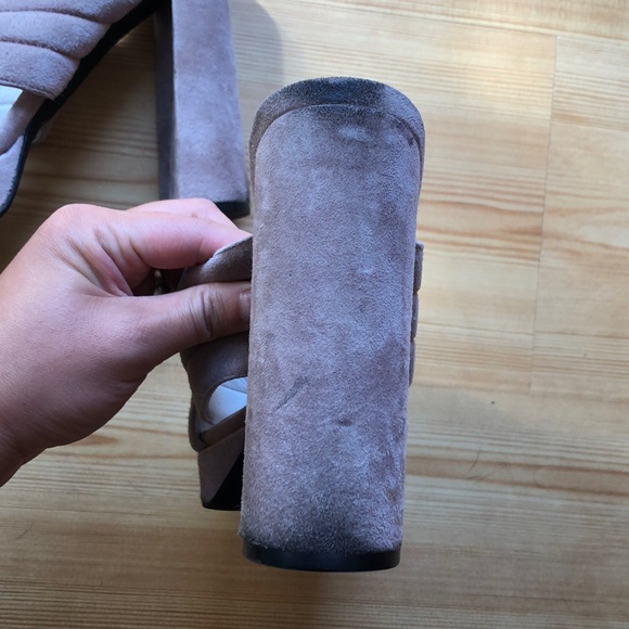 Jeffrey Campbell grey-beige platforms - Picture 5 of 8